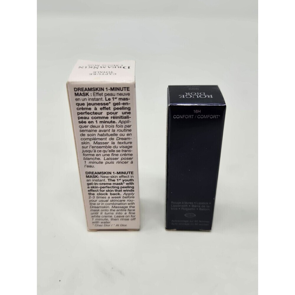 DIOR BEAUTY MAKEUP TRAVEL SIZE BUNDLE DREAM SKIN ROUGE DIOR LIPSTICK 999 MATTE - Picture 3 of 12